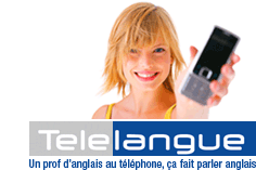 Telelangue : Un prof d'anglais au t�l�phone, �a fait parler anglais !