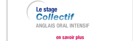 Le stage Collectif : Classes virtuels d'anglais intensif