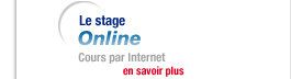 Le stage Online : Cours par Internet